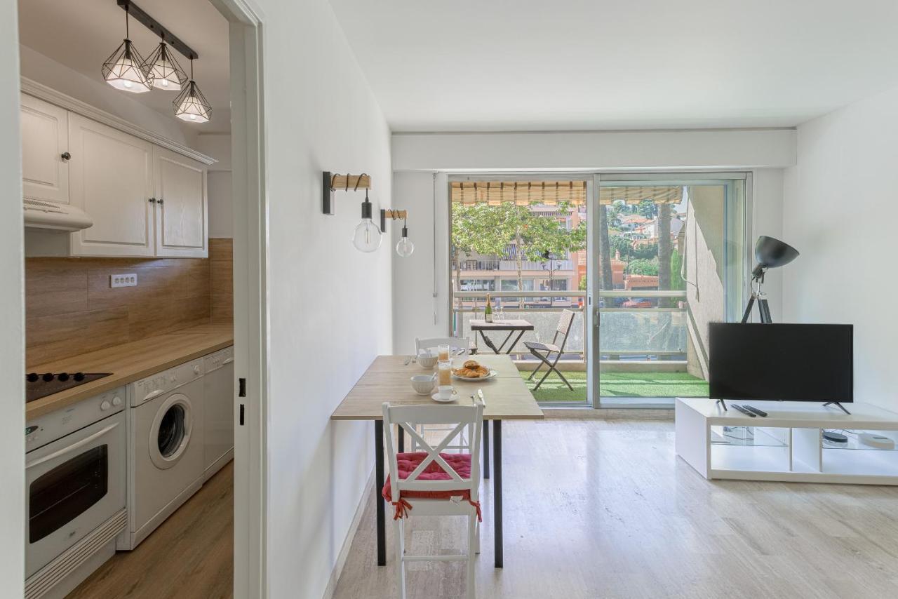 Cosy Studio - Centre Cannes - Terrasse - Clim - Wifi 外观 照片