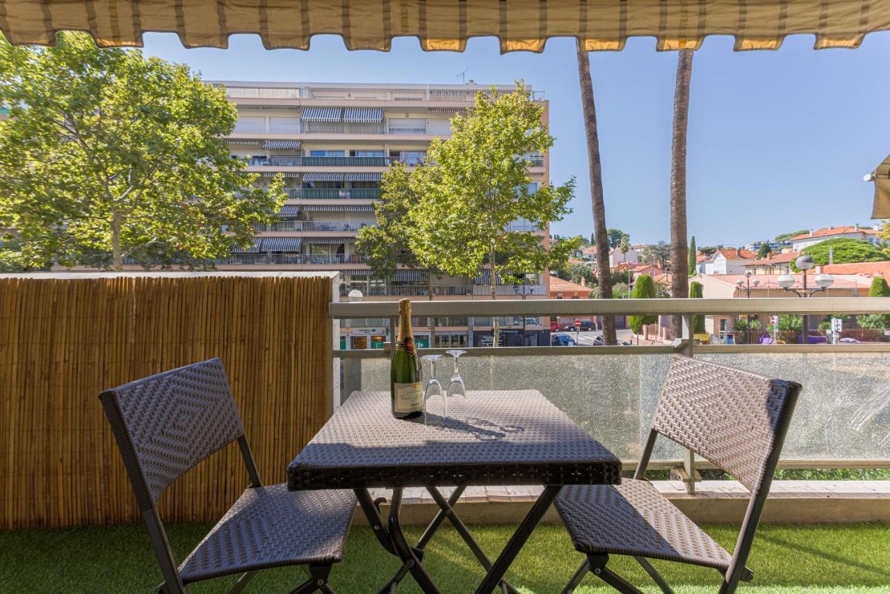 Cosy Studio - Centre Cannes - Terrasse - Clim - Wifi 外观 照片